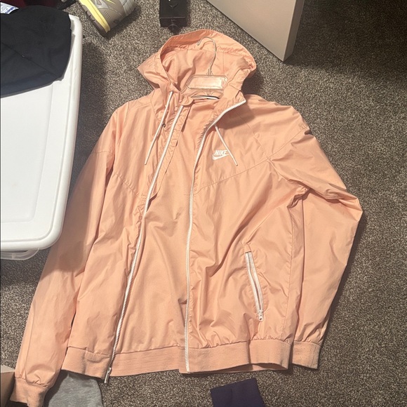 Nike Light peach  zip up Jacket - Picture 1 of 2